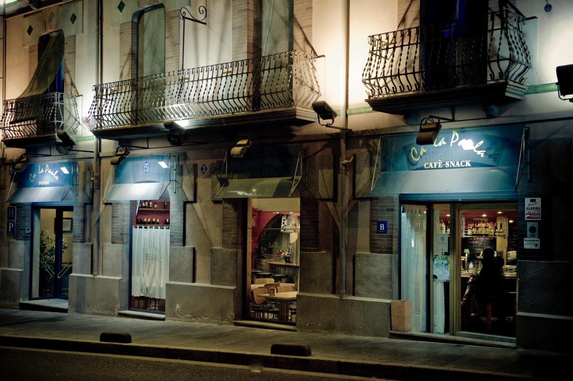 Fonda Ca La Paula Hotel Castellfollit de la Roca Luaran gambar